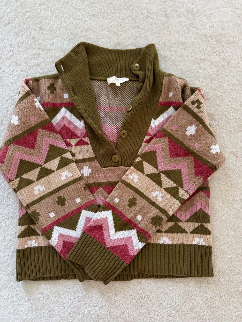 Sezane Alvin Jumper Green - Size S